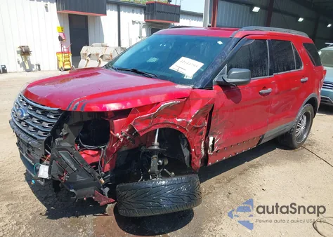 2017 Ford Explorer z USA, uszkodzony, nr VIN 1FM5K8BH0HGC58194